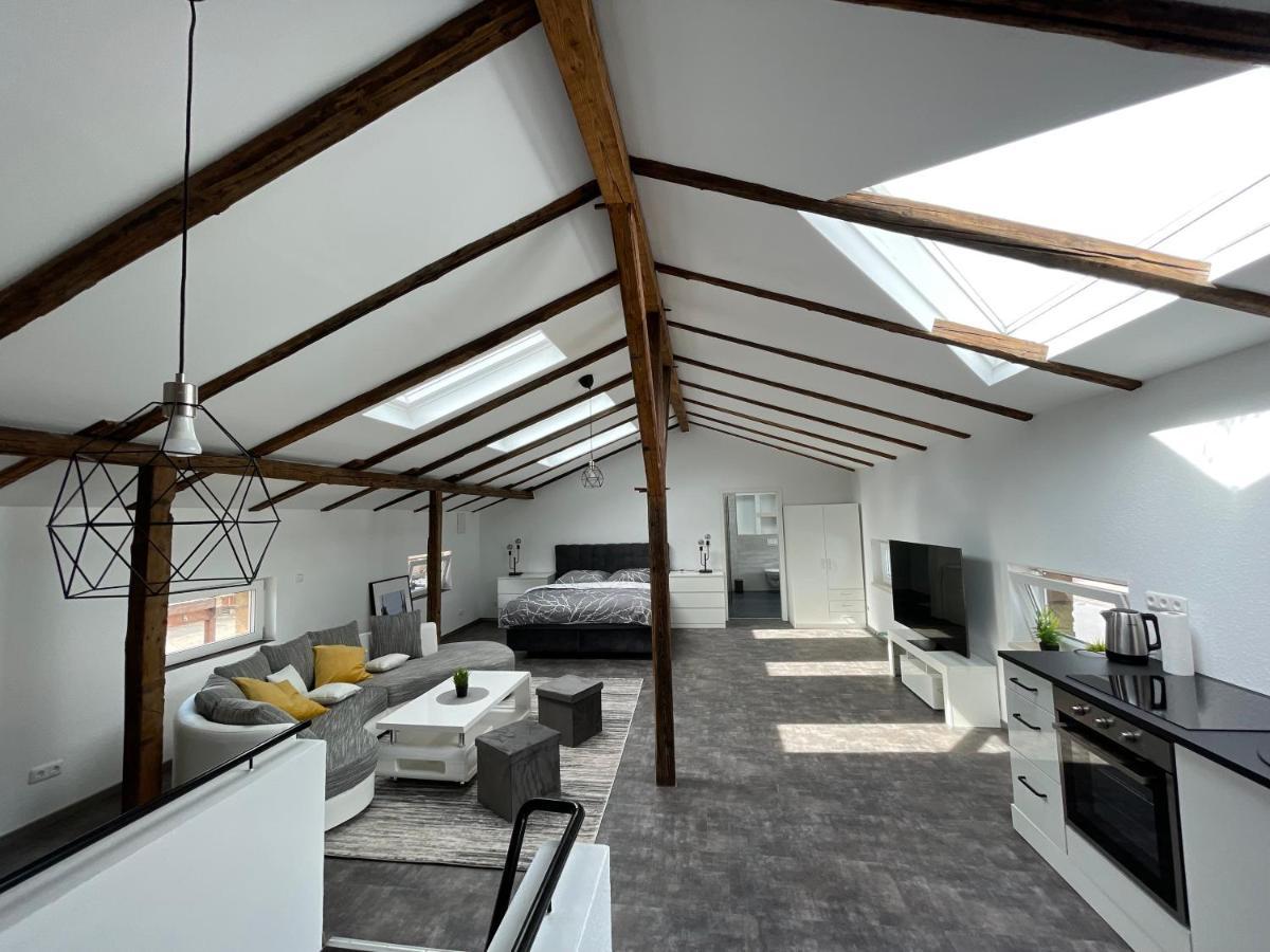 Gleis 13 - The Loft Im Ehemaligen Lokschuppen Leilighet Bückeburg Eksteriør bilde