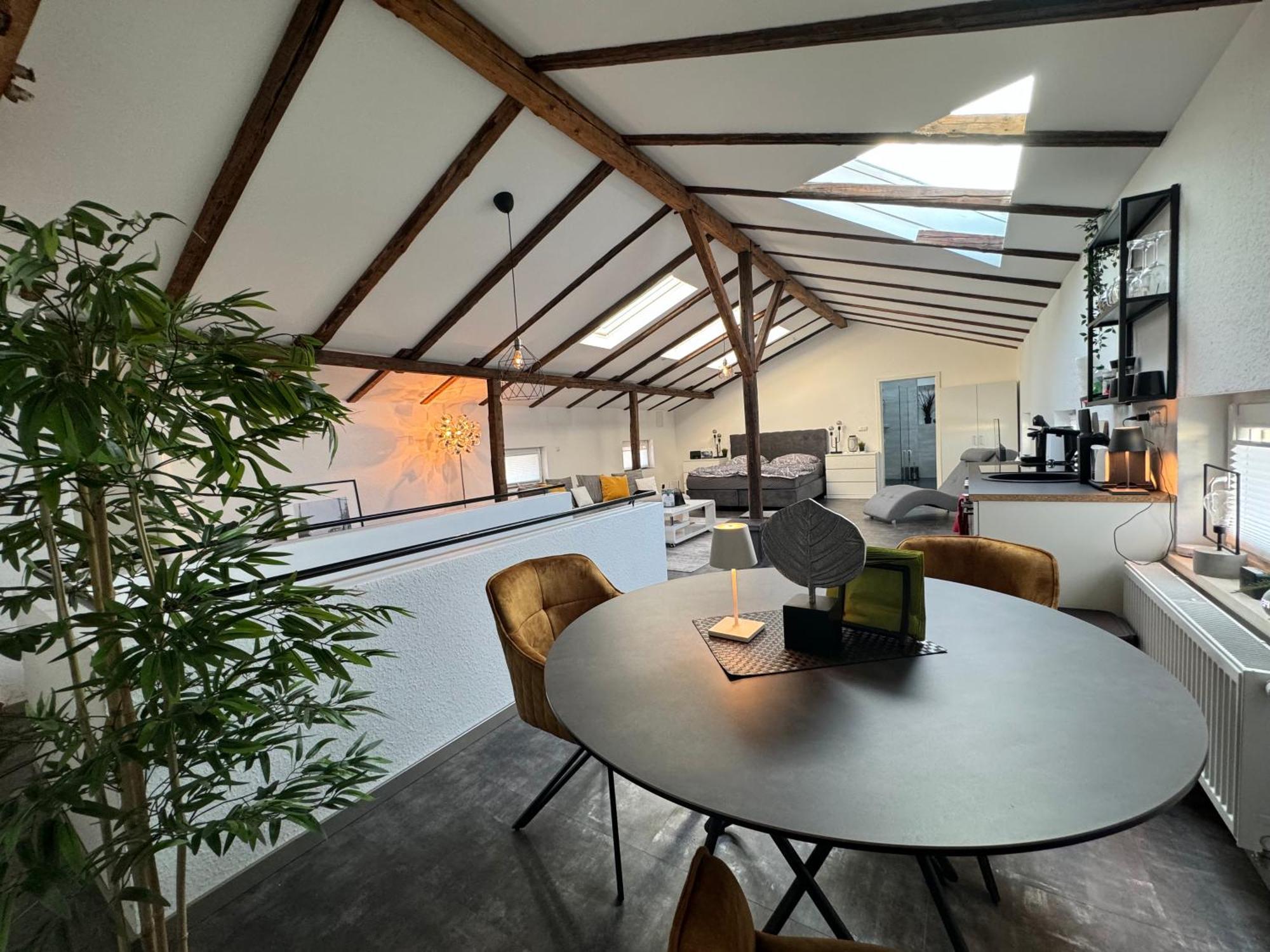 Gleis 13 - The Loft Im Ehemaligen Lokschuppen Leilighet Bückeburg Eksteriør bilde