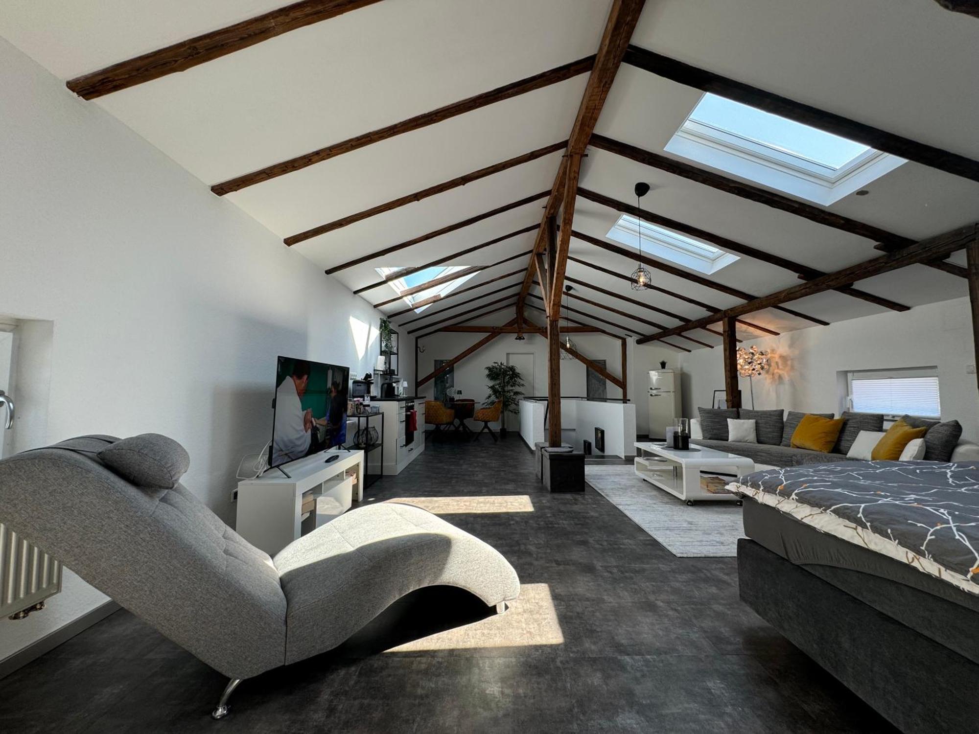 Gleis 13 - The Loft Im Ehemaligen Lokschuppen Leilighet Bückeburg Eksteriør bilde