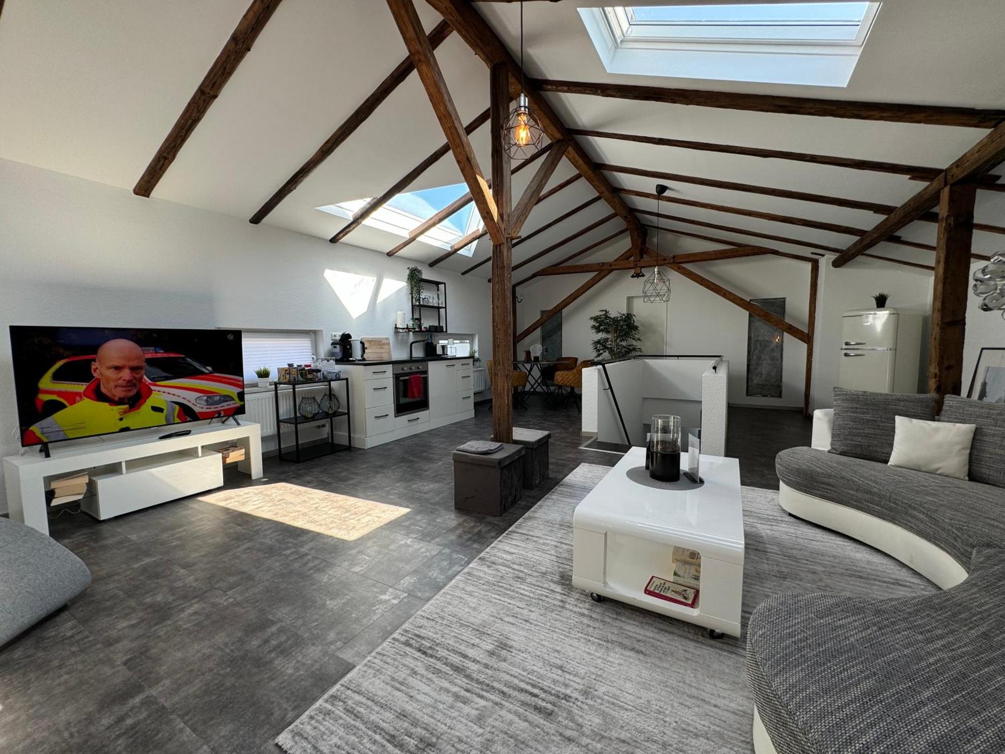 Gleis 13 - The Loft Im Ehemaligen Lokschuppen Leilighet Bückeburg Eksteriør bilde